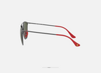 Ray-Ban x Scuderia Ferrari - RB3647M - Round Double Bridge - Noir/Rouge