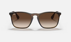 Ray-Ban Chris RB4187 Écaille – Verres Brun Dégradé UV400