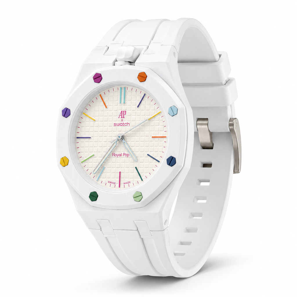 Swatch & Audemars Piguet Royal Pop Blanc Multicolore