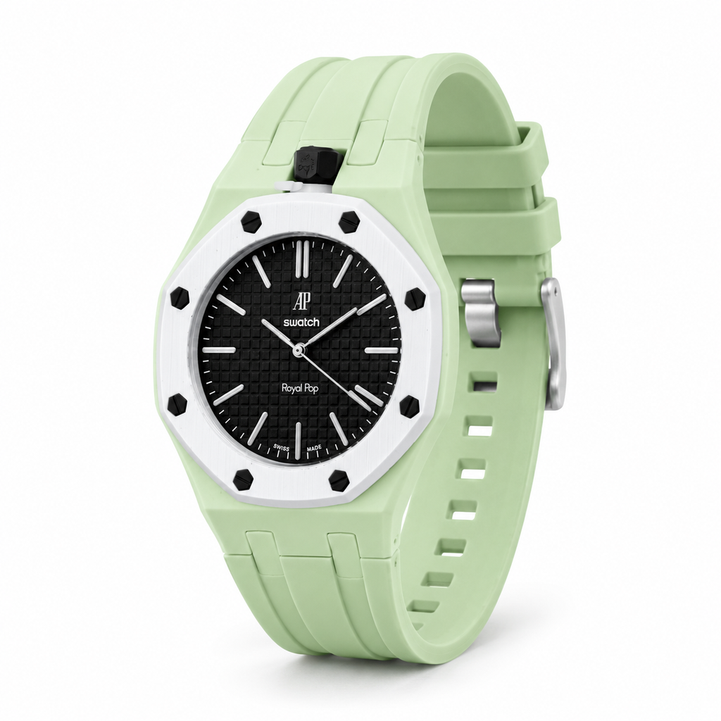 Swatch & Audemars Piguet Royal Pop Vert Pistache & Noir