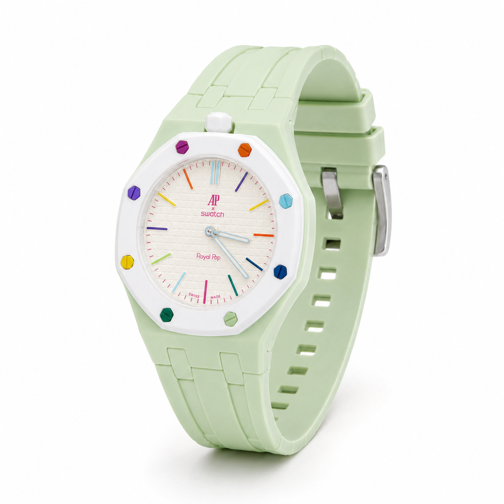 Swatch & Audemars Piguet Royal Pop Vert Pistache Multicolore