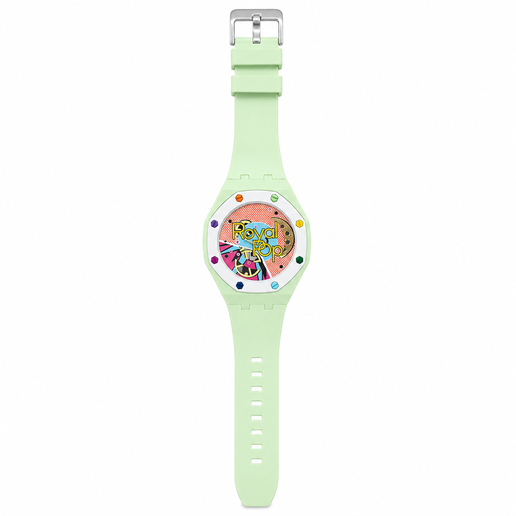 Swatch & Audemars Piguet Royal Pop Vert Pistache Multicolore