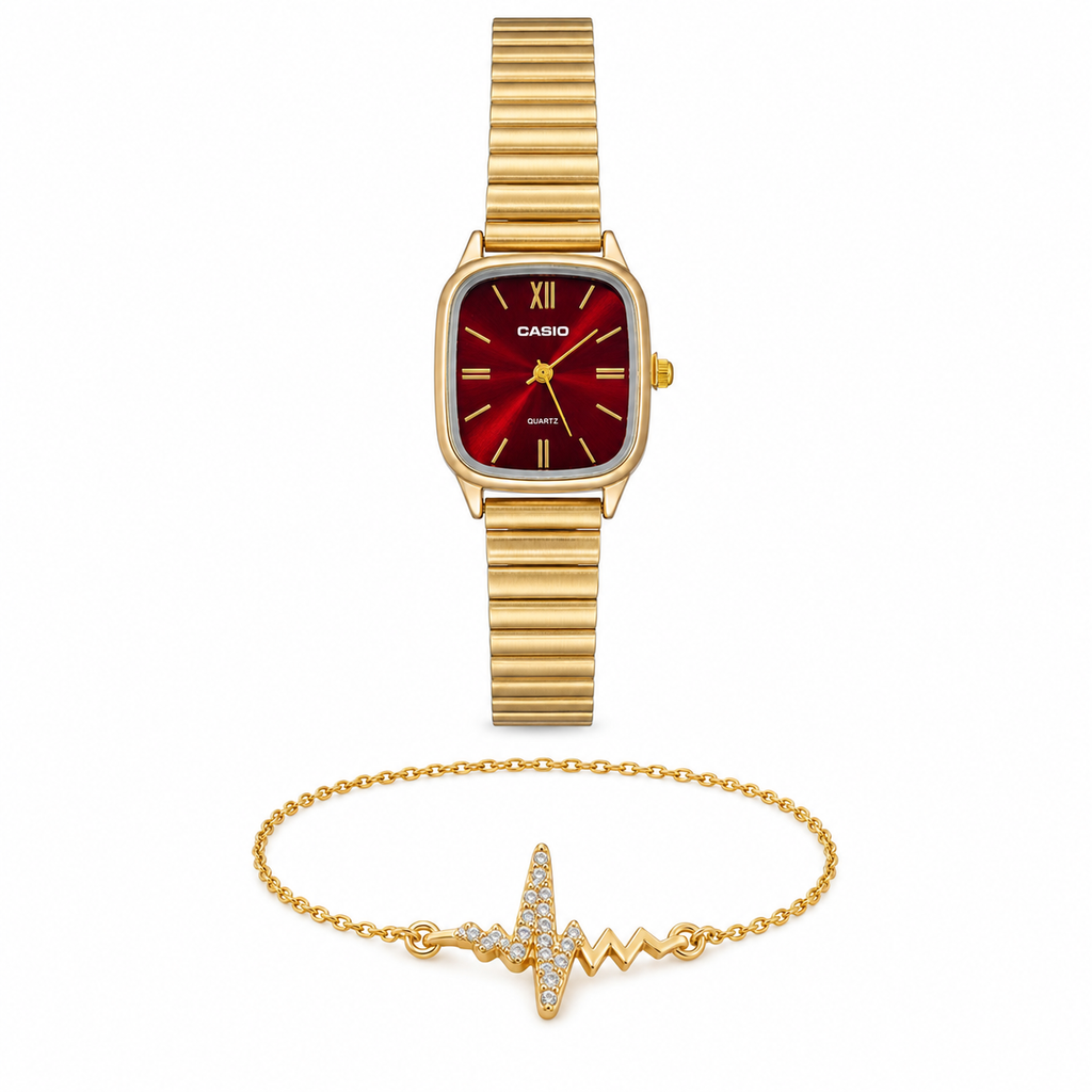 CASIO Luméa Flex Gold Rouge Rubis