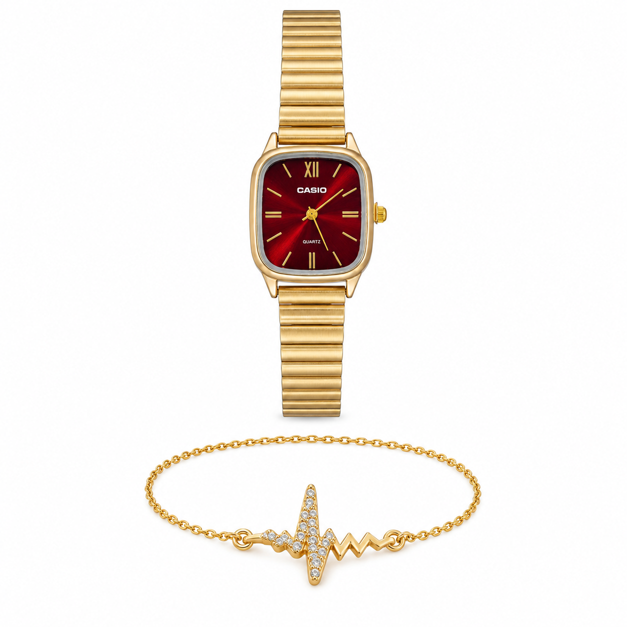 CASIO Luméa Flex Gold Rouge Rubis