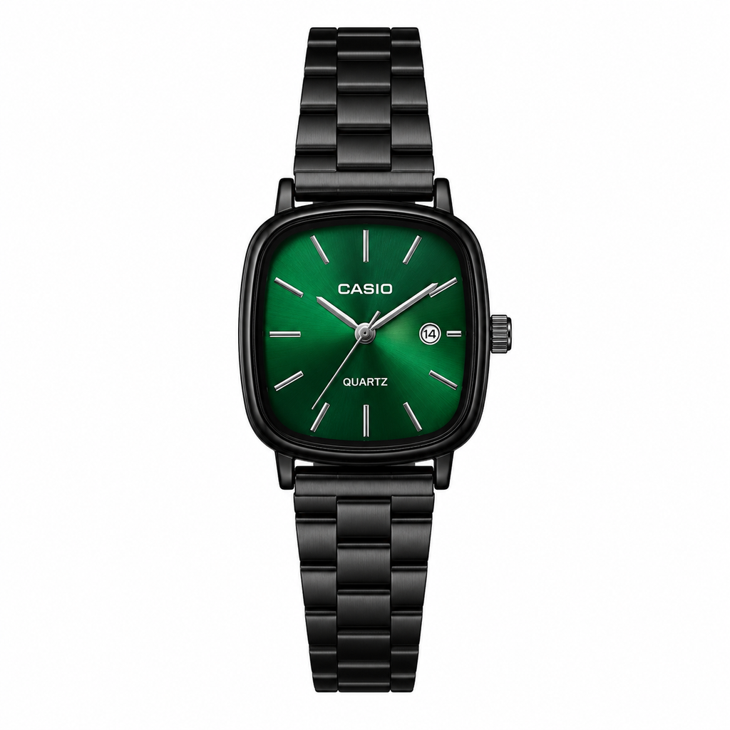 CASIO Luméa Noir Vert Émeraude