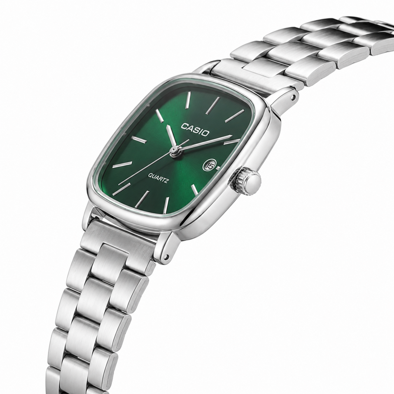 CASIO Luméa Silver Vert Émeraude