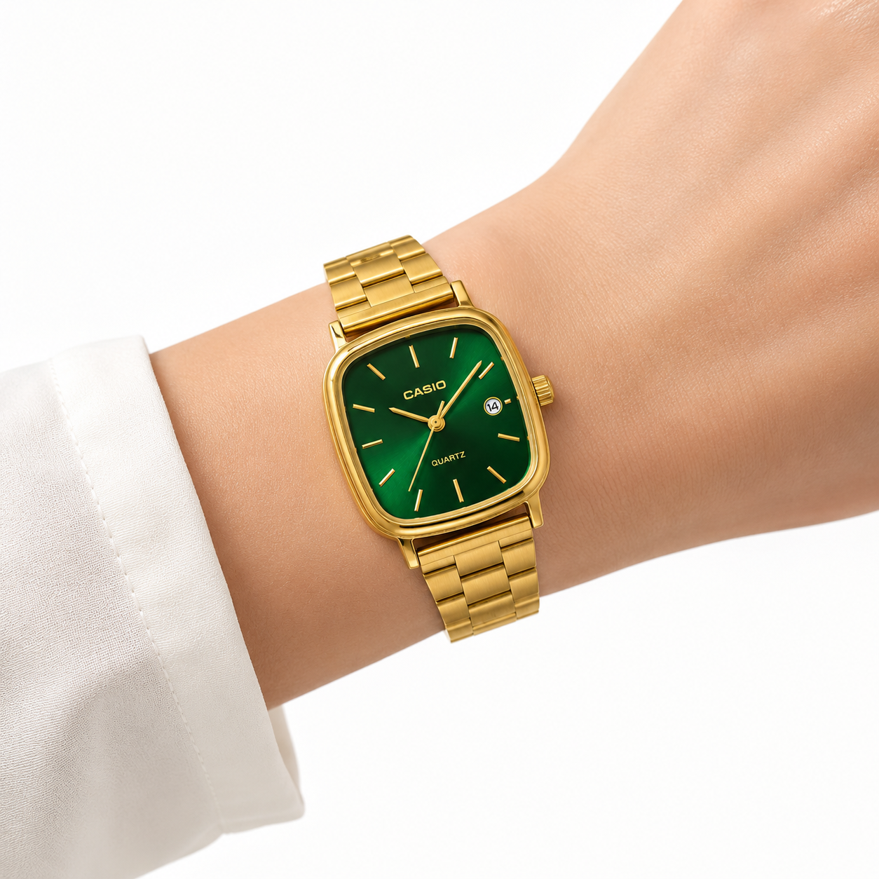 CASIO Luméa Gold Vert Émeraude