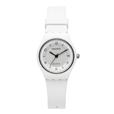 Montre Femme Swatch 3162 Sport Blanche – Élégance Pure & Style Intemporel 26–28mm