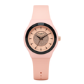 Montre Swatch Rose Poudré Scintillante avec Cadran Cristallisé
