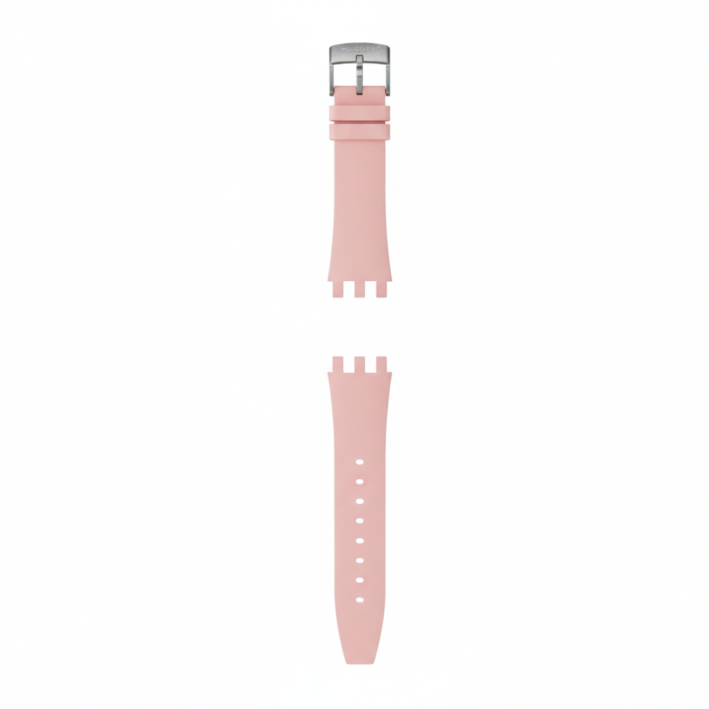 Swatch Pink Crystal Quartz – Elegant Rose Edition (Model: SR-PNK38)