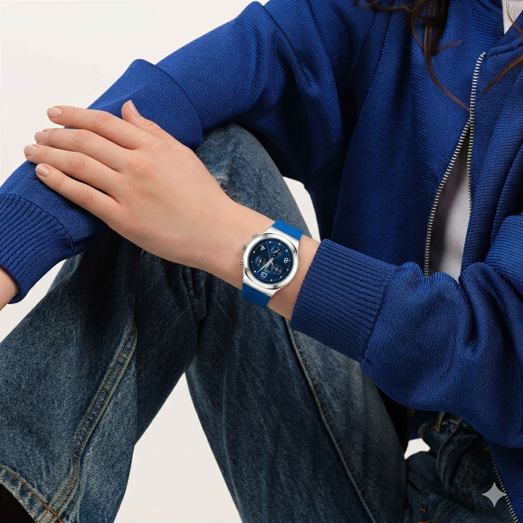 Swatch Bleue Élégance Marine