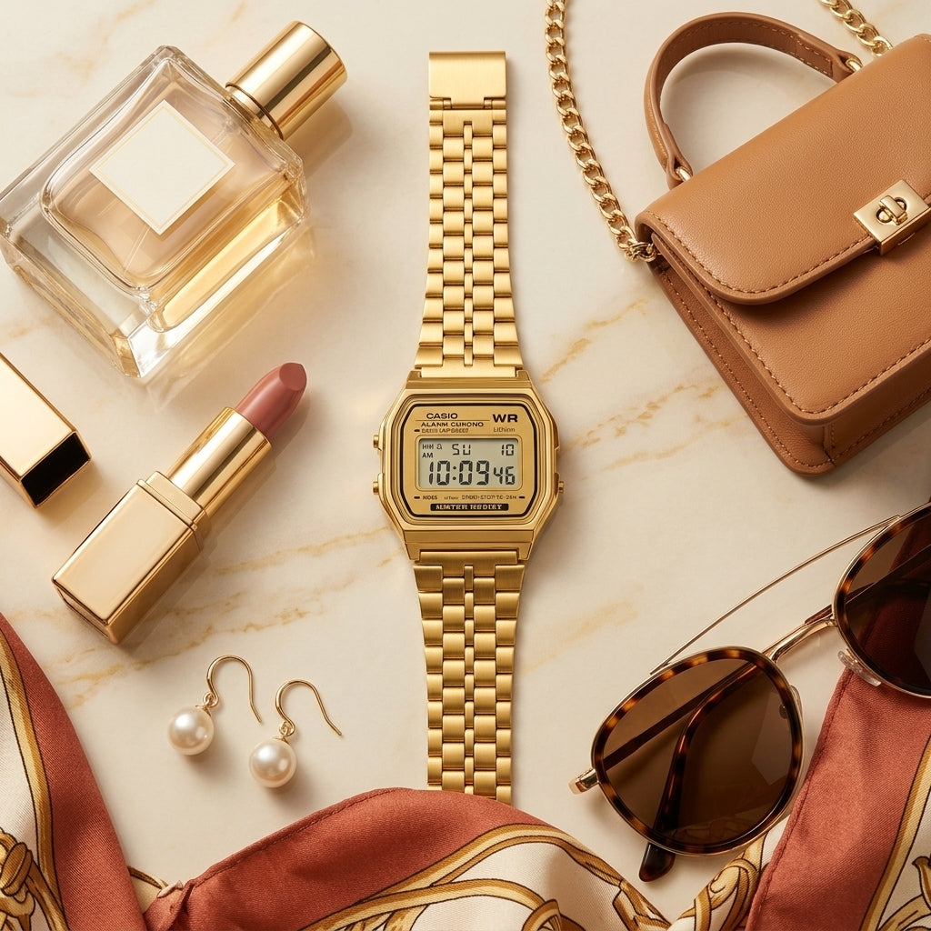 CASIO Vintage A159W Gold