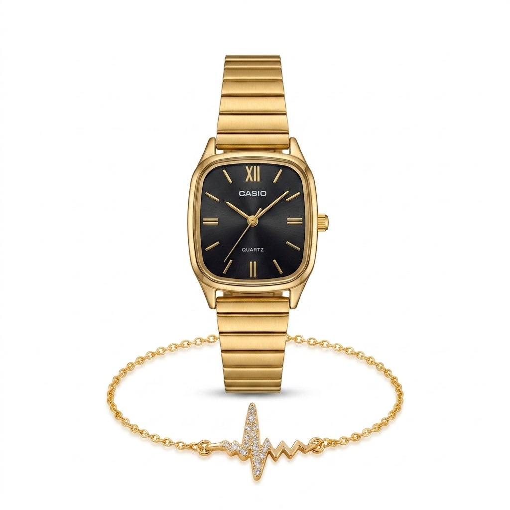 CASIO Luméa Flex Gold Noir