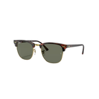 Ray-Ban Clubmaster Classique – Monture Écaille & Verre Vert Polarisé