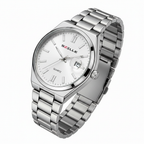SNILLE Silver Sunray Steel – L’Élégance Classique au Quotidien