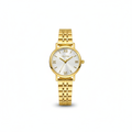 Montre OLIYA Dorée Classique – Cadran Blanc Soleil et Élégance Intemporelle