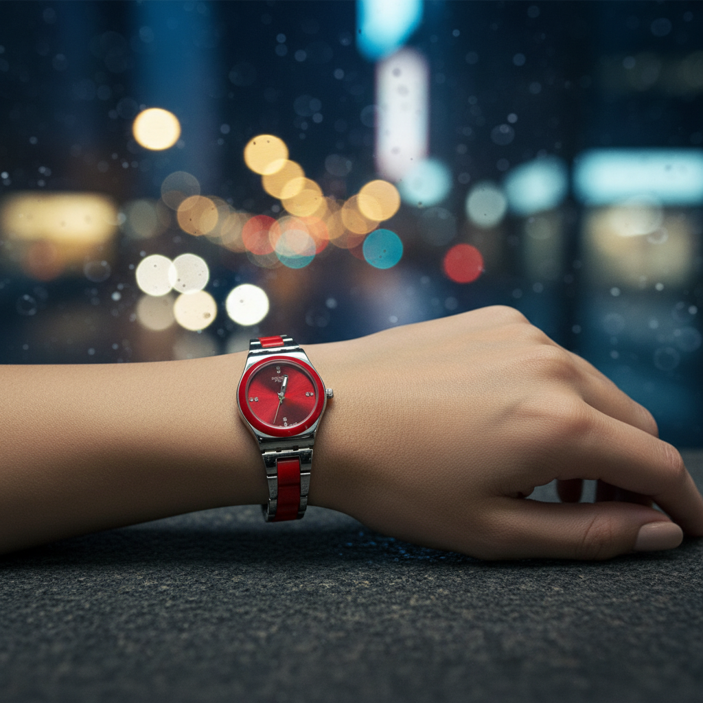 Swatch Red Fusion – L’Énergie du Rouge au Style Audacieux