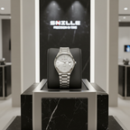 SNILLE Silver Sunray Steel – L’Élégance Classique au Quotidien