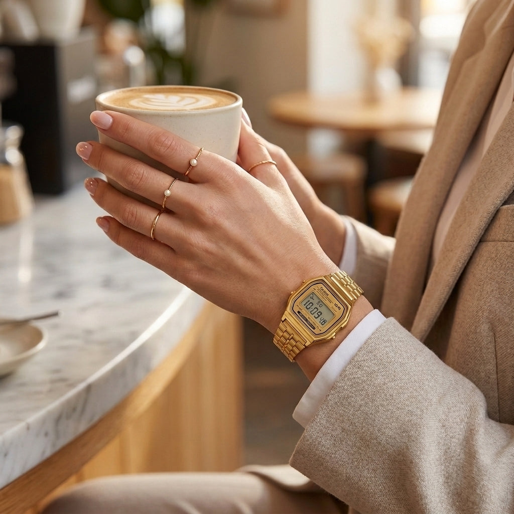 CASIO Vintage A159W Gold