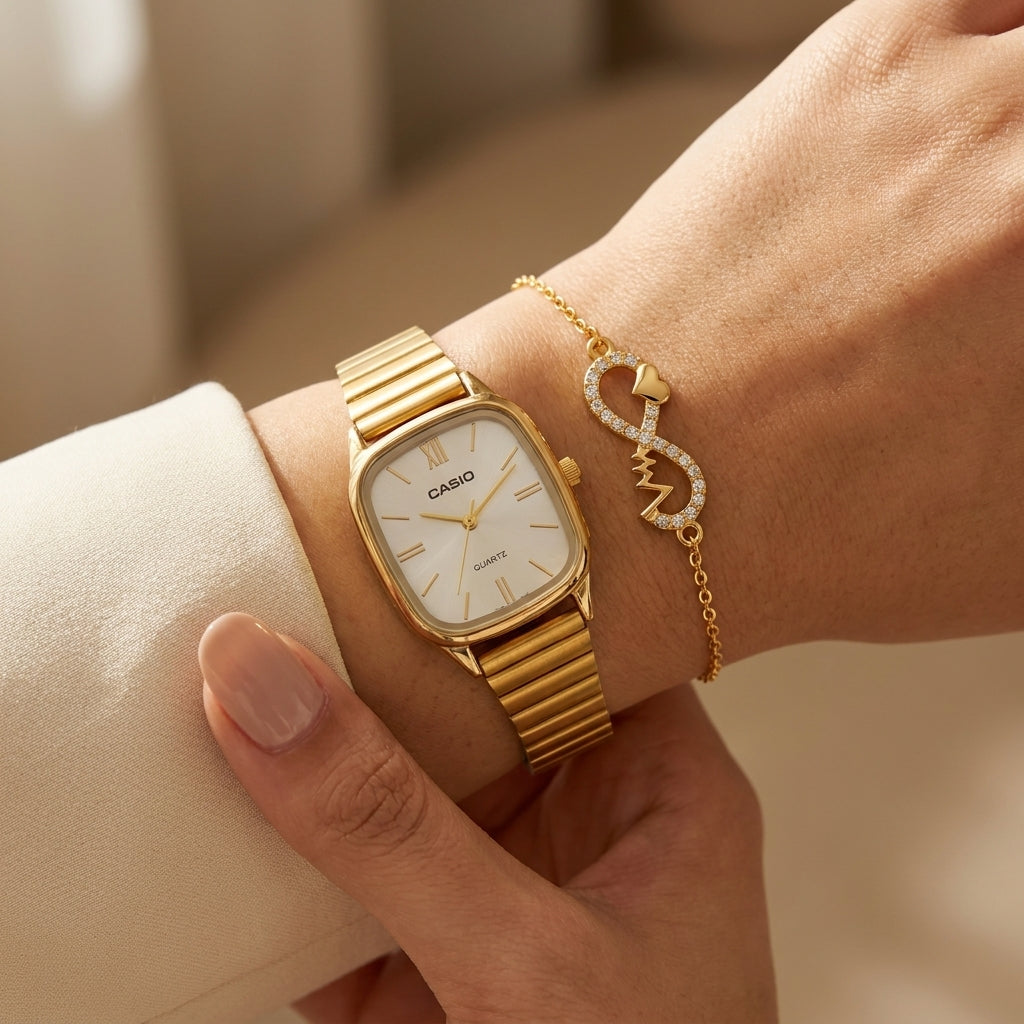 CASIO Luméa Flex Gold Argent